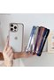 Case for Apple iPhone 11 Hard Polycarbonate Coating Color Frame Back Transparent Durable Lux Cover - 2