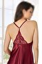 Women's Burgundy Satin Boxed 6-Piece Bridal Dowry Set Roz86.El.00.T - 3