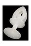Snap-on Curtain Cornice Button 100 Pieces Curtain Rail Button with Hooks - 2