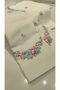 Embroidered Cotton Satin Duvet Cover Set Consisting of 6 Pieces - 3