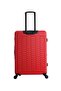 Reptile ABS Large, TSA Lock, Expandable, 4 Double Wheels, 28 Inch Red - 3