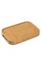 3-Piece Bamboo Rectangular Oval Tray - Presentation Coffee Tray - 3