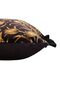 Luxury Velvet 43X43 cm Cushion Cover Decorative Soft Living Room Avant-Garde Fringed Yellow Black - 2