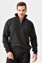 Men's Zipper Collar Classic Wool Sweater K.fume - 6