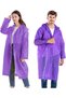 Unisex Purple Water Windproof Raincoat - 1 Pcs - 2