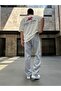 Baggy Stopper Leg Gray Sweatpants - Stwd - 5