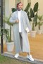 Women's Ring Braided Full Length Knitwear Cardigan - 5