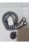 Bag Accessories Shoulder Strap Black Color Metal Chain and Bag Cover Lock - 2