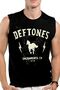 Deftones Black Cut Sleeve |   Sleeveless Printed Men's T-Shirt |   Athlete