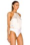 Women's High Quality Satin Strap Bodysuit - 2