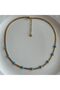 Enameled Steel Chain Necklace-Heart - 2