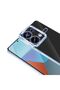 Xiaomi Redmi Note 13 Pro 4g Compatible Case with Camera Protection Showing Logo Omega Transparent Cover - 8