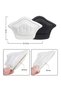 Oyster shaped shoes heel anti-knock and contraction pad 10mm - 4