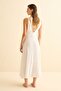 Monica Ecru Beach Dress - 4