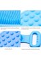 Aveo 1 Piece Double Sided Bath Shower Back Scrubber Silicone Shower Body Scrubber Shower Loofah Brush - 3