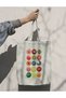 Meyveler Fruits Vintage Museum Style Y2K Cloth Bag Tote Bag - 4