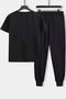 Unisex Itachi Uchiha Printed 2-Piece Tracksuit Set - 2