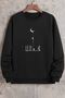Unisex Space Themed Crewneck Sweatshirt