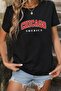 Copy - Unisex Chiago Printed Short Sleeve T-Shirt