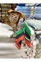 Foulard with Palestinian Flag Keffiye Shawl Scarf - 5