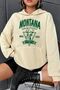 Unisex Montana Printed Sweatshirt