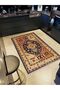 Leyla Collection Coffee Beige Patterned Woven Base Modern Decorative Carpet leyla34 - 4