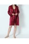 Women's Burgundy Satin Boxed 6-Piece Bridal Dowry Set 8Rozelt670 - 4