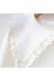 Newborn Baby Girl Lora Jumpsuit with Hat, Lace Detail, Booties and Gloves Newborn Baby - 2