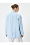 Women's Buttoned Cap Jacket - 4