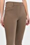 Women's 5-Pocket Leggings Trousers Camel - 7