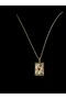 The Lovers Gold Tarot Steel Necklace - 2
