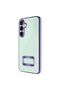 Galaxy S24 Plus Compatible Case Camera Protection Showing Logo Omega Transparent Cover - 4