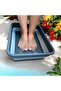 Magic Folding Basin Pedicure Basin Bucket Accordion Foldable 8 L Anthracite/Grey - 7