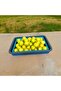 Anthracite/Blue 4L Folding Basin Manicure - Accordion Bucket Pineapple Design - 7