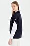 Women's Vest with Elastic Sleeves Navy Blue - 7