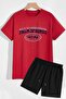 Comfortable Design Palm Shorts T-Shirt Tracksuit Set