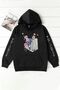 Unisex Flowers Printed Sweatshirt