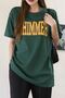 Unisex Shimmer Printed T-shirt - 2