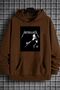 Unisex Metalica Printed Oversize Sweatshirt