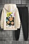 Unisex Tokoyaki Printed Tracksuit Set