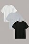 3-Pack Printed Oversized t-shirt - 2