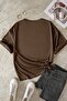 Unisex Cat Printed Oversize T-shirt - 2