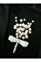 Bride Hair Accessory Groom Boutonniere Pearl Groom Collar