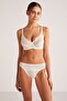 Beliza Underwire French Lace Detailed Gathering Bra - 2