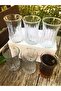 6-Piece Glass Tea Cup 6-Piece Glass Tea Cup Elysia model 160 ML imported TEA Cup - 7