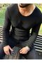 Sweater Knitted Non-Pilling Natural Cotton Sweater Slim Fit Knitwear Slim Fit Body Sweater