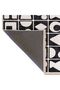 Leyla Collection Antique Look Black and White Shape Detailed Woven Base Decorative Carpet Leyla05 - 5