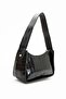 Baguette Bag Croco Patterned Hand and Shoulder Bag