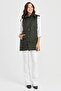 Women's Hooded Quilted Vest Green