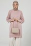 Women's Sleeve Hair Knit Winter Long Knitwear Hijab Tunik 4303